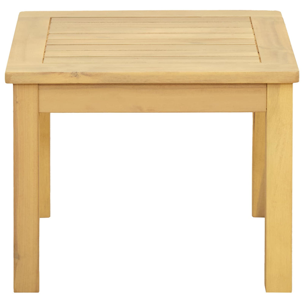 Akazienholz Couchtisch, 45x45 cm