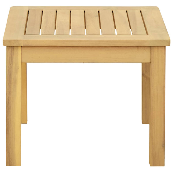 Akazienholz Couchtisch, 45x45 cm