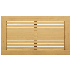 Couchtisch Akazie Massivholz 70x40 cm