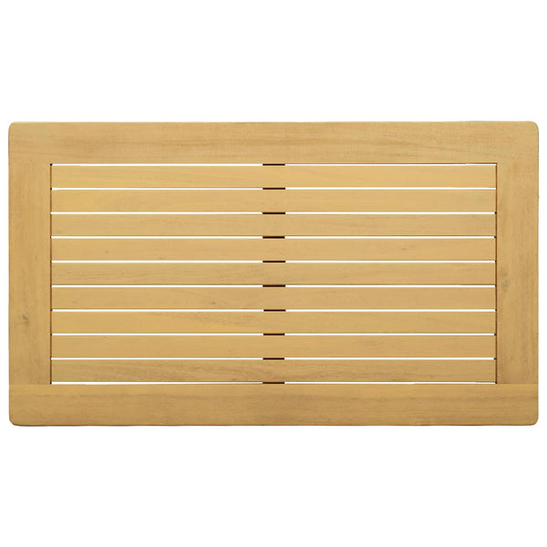 Couchtisch Akazie Massivholz 70x40 cm