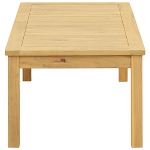 Couchtisch Akazie Massivholz 90x50 cm