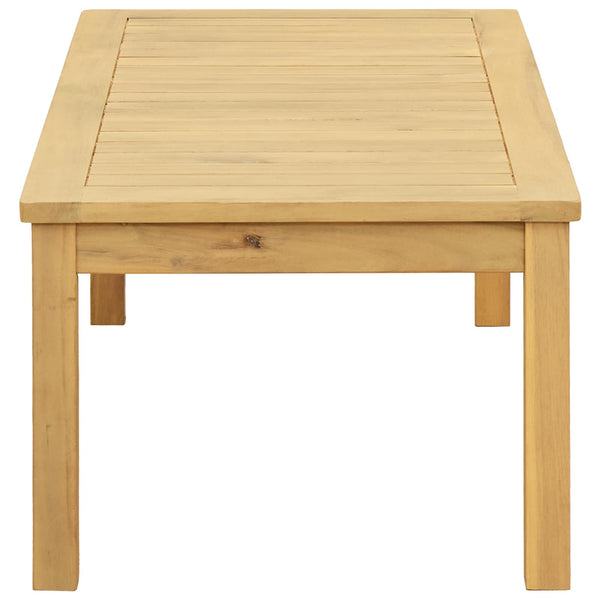 Couchtisch Akazie Massivholz 90x50 cm