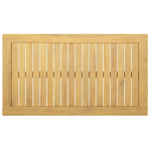 Couchtisch Akazie Massivholz 90x50 cm