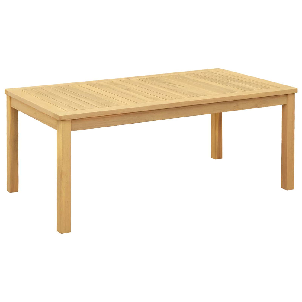 vidaXL Coffee Table Light Acacia Wood 110 x 60 x 45 cm