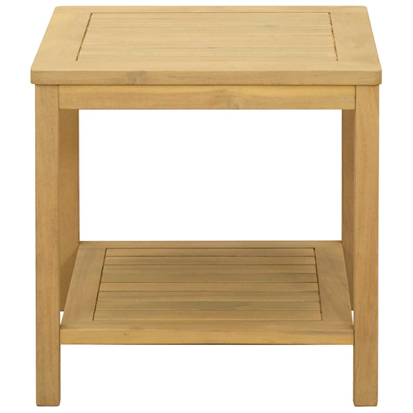 Akazie Beistelltisch Massivholz 45x45 cm