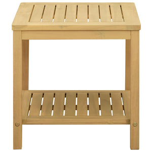 Akazie Beistelltisch Massivholz 45x45 cm