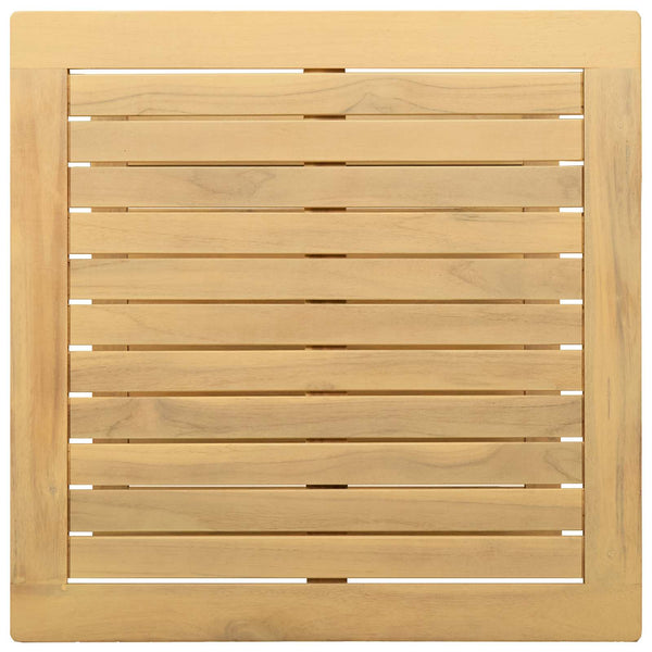 Akazie Beistelltisch Massivholz 45x45 cm