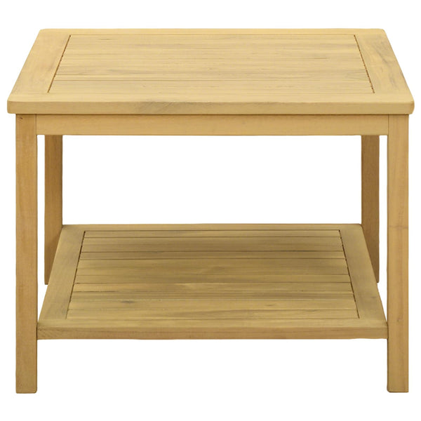 Akazie Beistelltisch Massivholz 60x60 cm