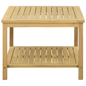 Akazie Beistelltisch Massivholz 60x60 cm