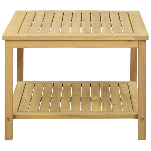 Akazie Beistelltisch Massivholz 60x60 cm