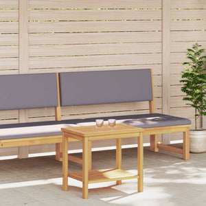 Akazie Beistelltisch Massivholz 50x35x45 cm