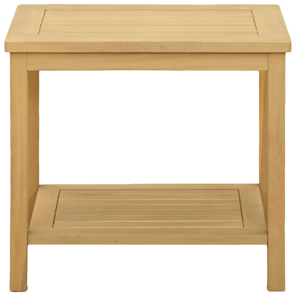 Akazie Beistelltisch Massivholz 50x35x45 cm