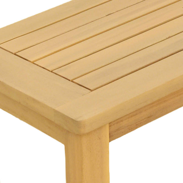 Akazienholz Gartenkonsole Tisch 80cm