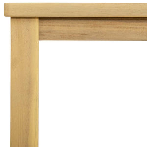 Akazienholz Gartenkonsole Tisch 80cm