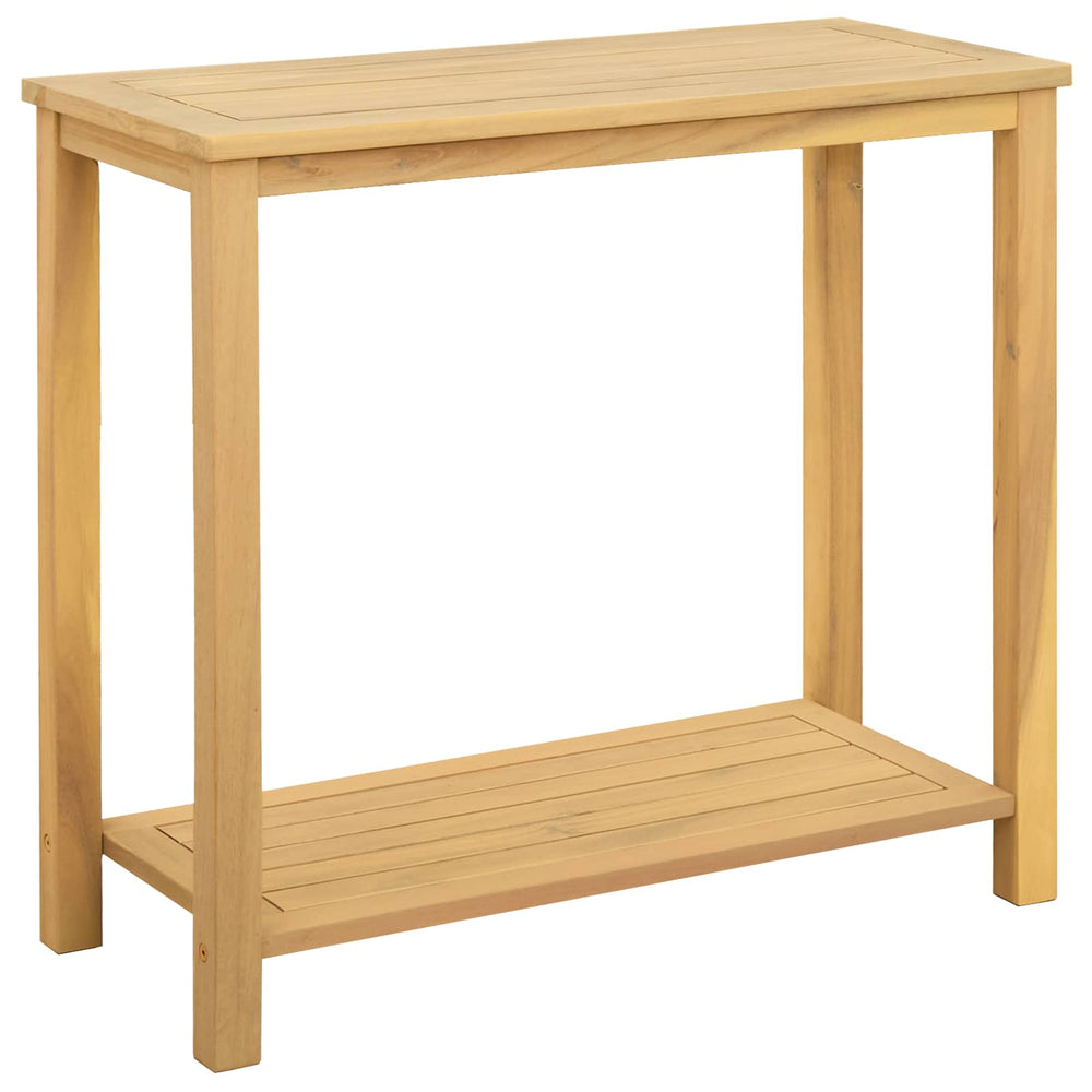 Akazienholz Gartenkonsole Tisch 80cm