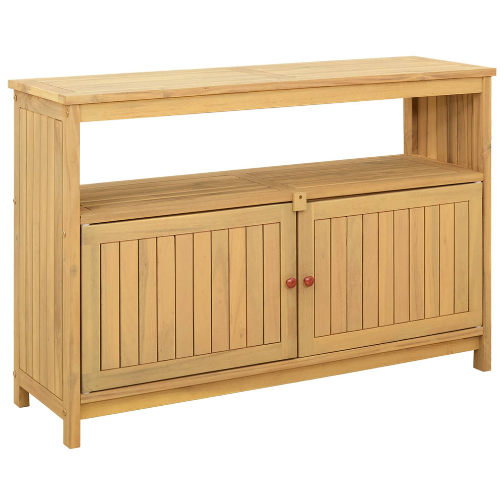 Akazienholz Gartenkonsole Tisch 110cm