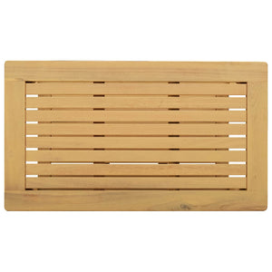 vidaXL Table d'appoint Bois d'Acacia Massif Huilé 70 x 40 x 45 cm