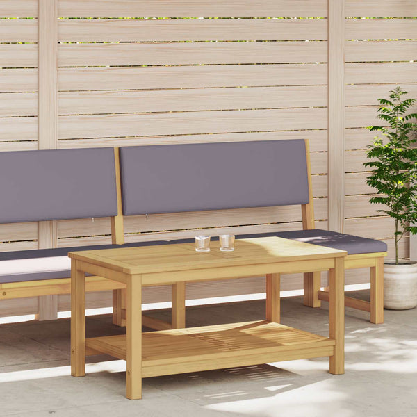 Akazie Beistelltisch Massivholz 90x50 cm