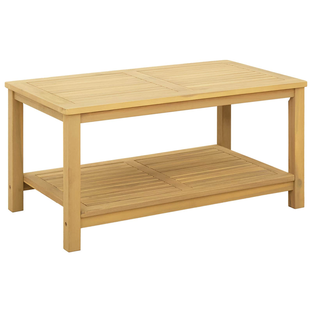 Akazie Beistelltisch Massivholz 90x50 cm