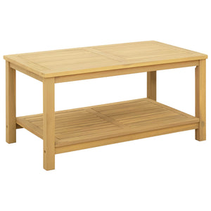 Akazie Beistelltisch Massivholz 90x50 cm