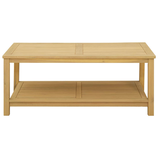 Akazie Beistelltisch Massivholz 110x55 cm