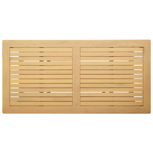 Akazie Beistelltisch Massivholz 110x55 cm