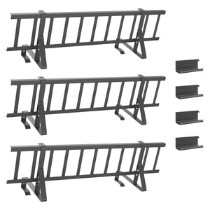 Dachschneeschild Anthrazit Stahl 300cm