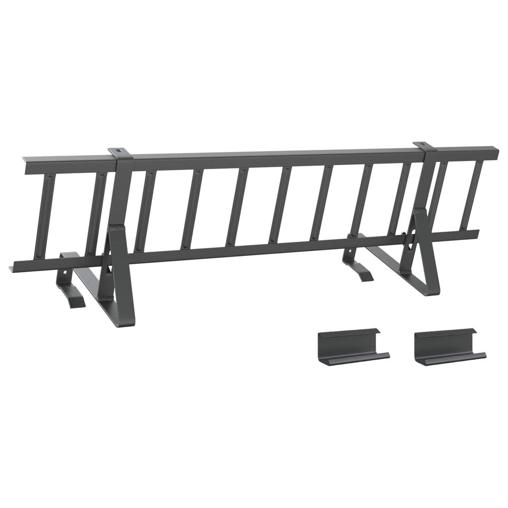 Anthrazit Dach Schneeschild Stahl 800cm