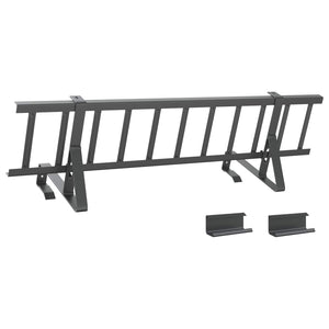 Anthrazit Dach Schneeschild Stahl 800cm