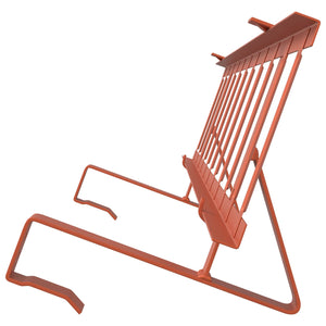 Dachschneefang Rot Stahl 100cm