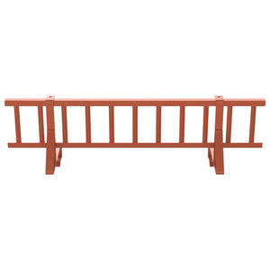 Dach Schneefang Rot Stahl 300cm