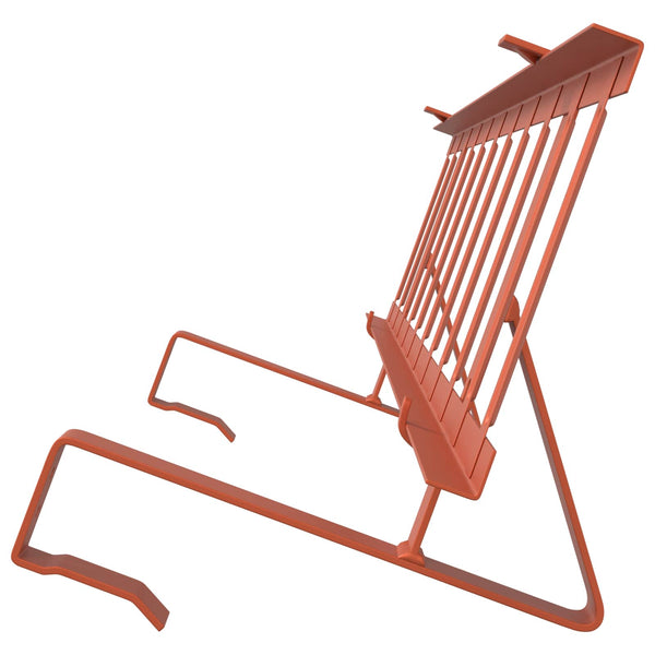 Roter Dachschneeschutz Stahl 800 cm