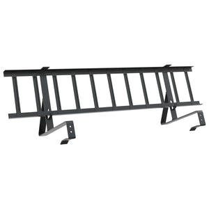 Dachschneeschild Stahl Schwarz 300cm