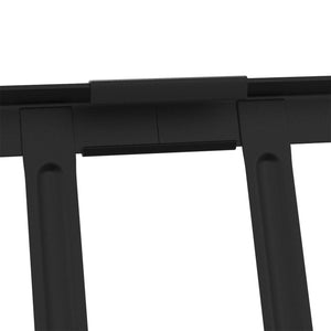 Dachschneeschild Stahl Schwarz 800cm