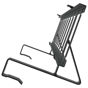 Dachschneeschild Stahl Schwarz 800cm