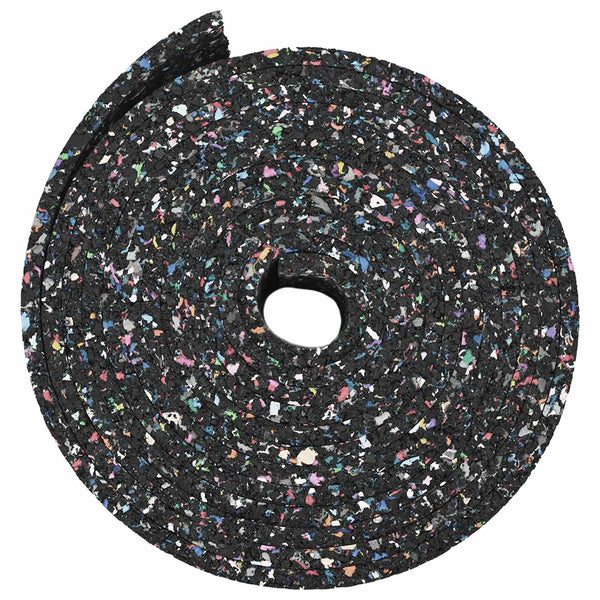 Gummi Granulat Rolle Schwarz 200x8x0,6cm