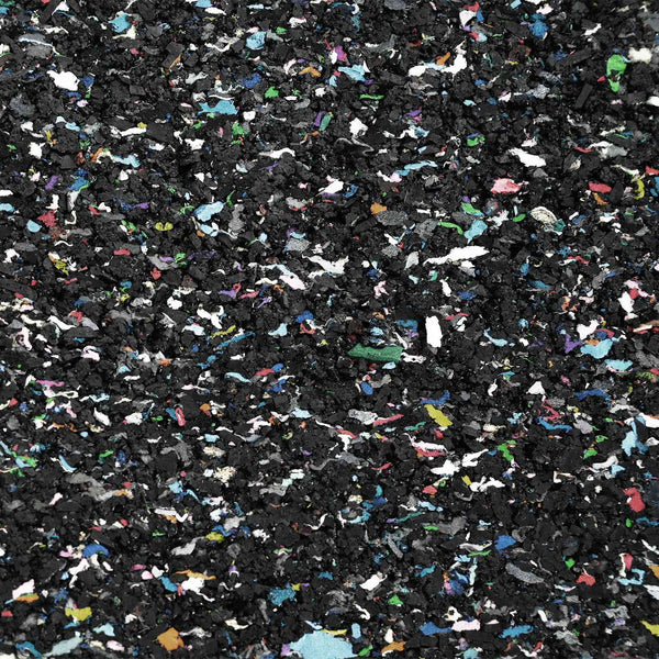Gummi Granulat Rolle Schwarz 500x8x0,8 cm