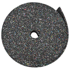Gummi Granulat Rolle Schwarz 200x8x1cm