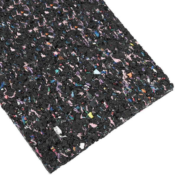 Gummi Granulat Rolle Schwarz 500x10x0,6cm