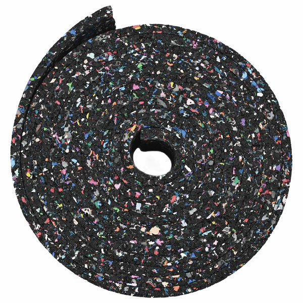 Gummi Granulat Rolle Schwarz 100x10x0,8cm