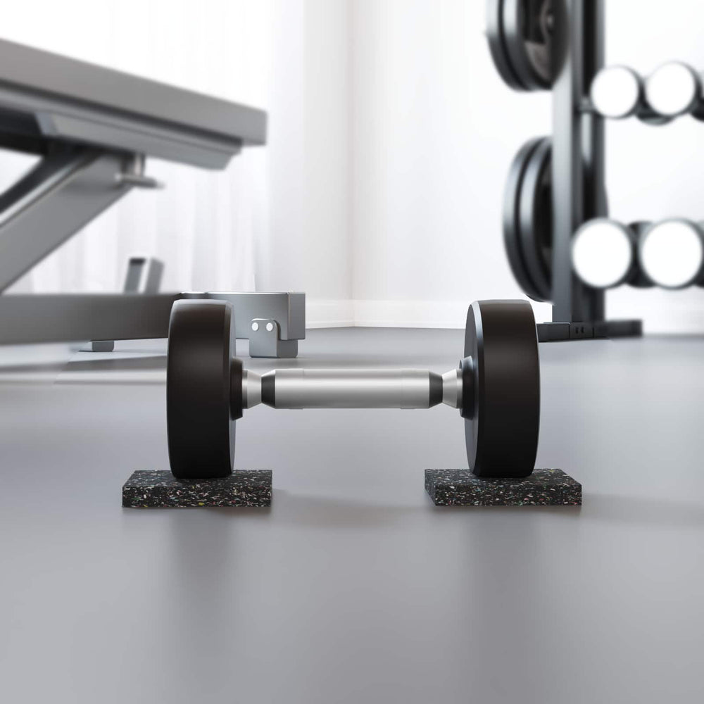vidaXL Rubber Granulate Roll Black 500 x 12 x 0.8 cm Rubber