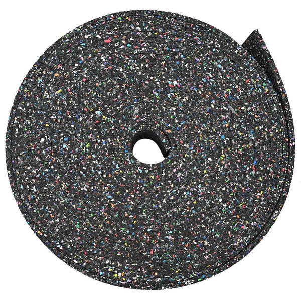 Gummi Granulat Rolle Schwarz 200x12x0,8cm