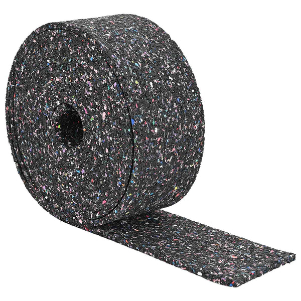 Gummigranulat Rolle Schwarz 200x12x1 cm