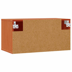 Wachsbrauner Wandschrank Kiefer Massivholz 60x30