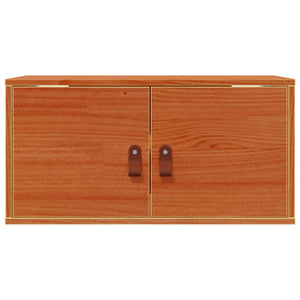 Wachsbrauner Wandschrank Kiefer Massivholz 60x30
