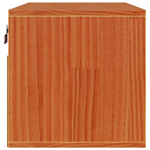 Wachsbrauner Wandschrank Kiefer Massivholz 60x30