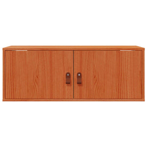 Wachsbrauner Wandschrank Kiefer Massivholz 80cm