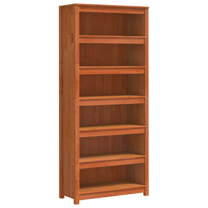 Bücherregal Wachsbraun Massivholz 80x183cm