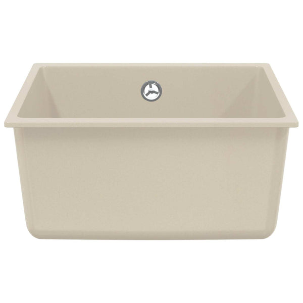 Beige Küchenspüle, 430 x 460 mm