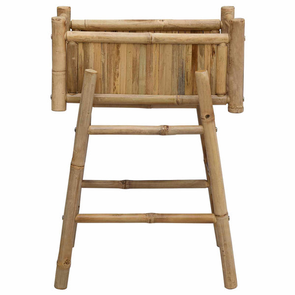 Bambus Gartenpflanzer mit Halter